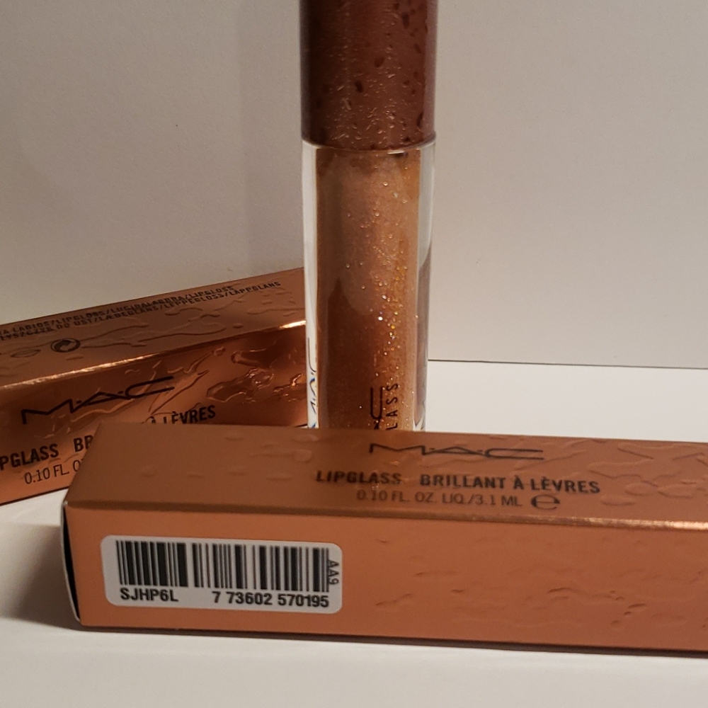 MAC Lipglass Bronze Collection * SUMMER CHROMANCE* - Picture 4 of 4